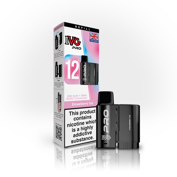 IVG Pro 12 Prefilled Vape Pods Box of 10 - #Simbavapeswholesale#