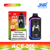 JNR ACE 36k Prefilled Vape Kit Pack of 5 - Blueberry Pomegranate Ice - vapeukwholesale