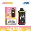 JNR ACE 36k Prefilled Vape Kit Pack of 5 - Peach Mango Pineapple - vapeukwholesale