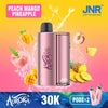 Flavour Peach Mango Pinneapple of JNR Aurora 30k Pod vape Kit - Box of 5 - Vapeblast Wholesale