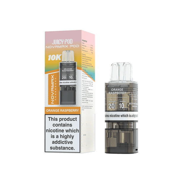 Juicy Pod Novamax 10k Replacement Pods - #Simbavapeswholesale#