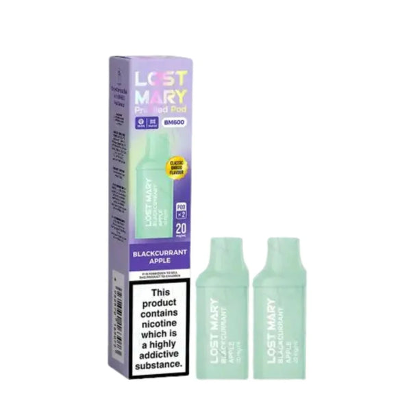 Lost Mary BM600 Prefilled Pods box of 10 - Vapewholesalesupplier