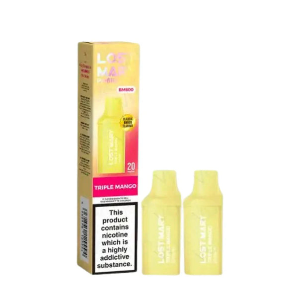 Lost Mary BM600 Prefilled Pods box of 10 - Vapewholesalesupplier