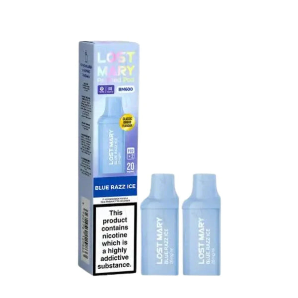 Lost Mary BM600 Prefilled Pods box of 10 - Vapewholesalesupplier
