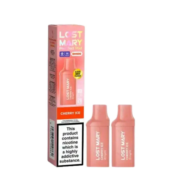Lost Mary BM600 Prefilled Pods box of 10 - Vapewholesalesupplier