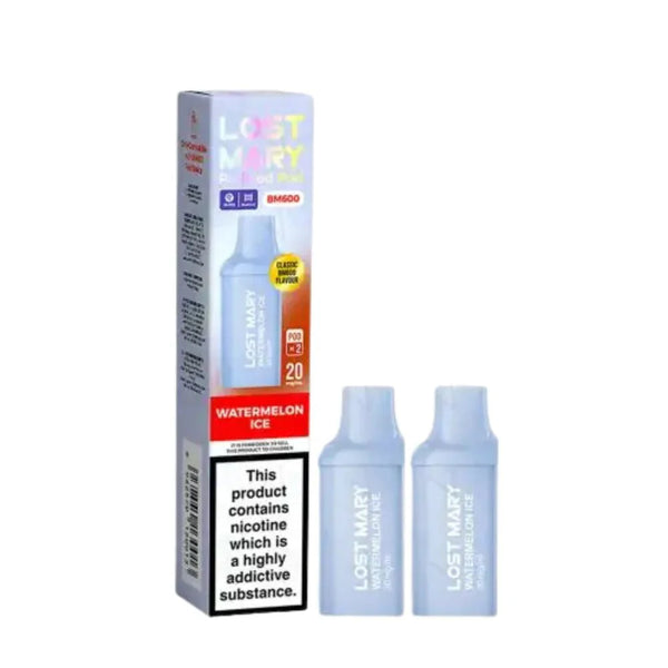 Lost Mary BM600 Prefilled Pods box of 10 - Vapewholesalesupplier