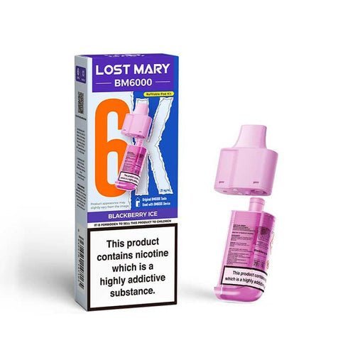 Lost Mary BM6000 Prefilled Pods Pack of 5 - #Simbavapeswholesale#