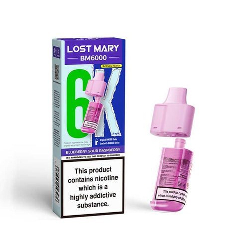 Lost Mary BM6000 Prefilled Pods Pack of 5 - #Simbavapeswholesale#