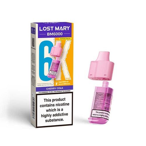 Lost Mary BM6000 Prefilled Pods Pack of 5 - #Simbavapeswholesale#