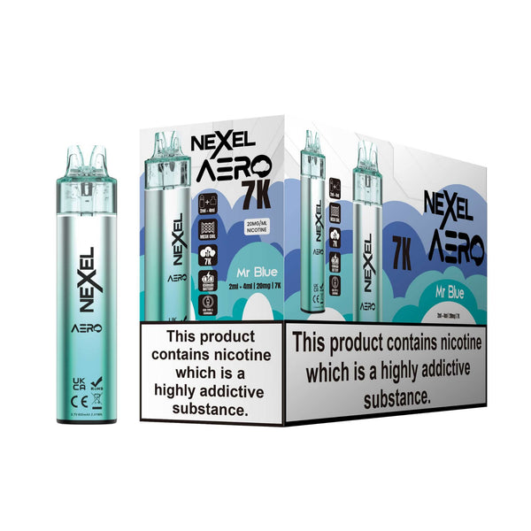 Nexel Aero 7k Prefilled Pod Vape Kit Pack of 5 - Wholesale Price !