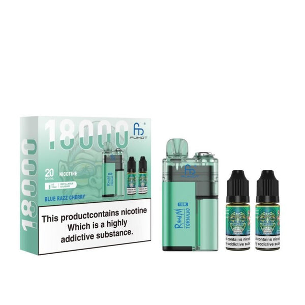 RandM Tornado 18000 Puffs Box of 5 | Pre-Filled Pod Kit
