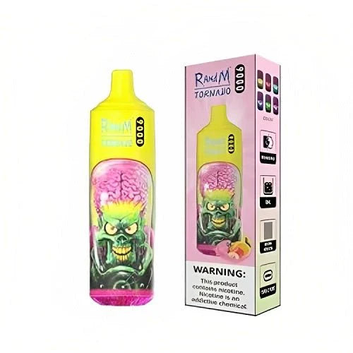 Flavour | RandM Tornado 9000 Puff Disposable Vape | Box of 10