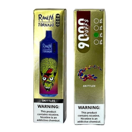 Flavour | RandM Tornado 9000 Puff Disposable Vape | Box of 10