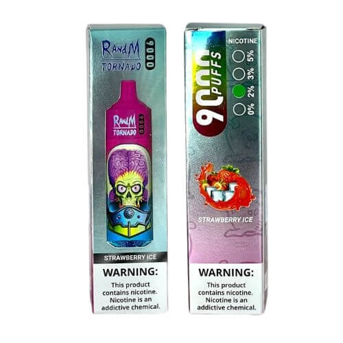 Flavour | RandM Tornado 9000 Puff Disposable Vape | Box of 10
