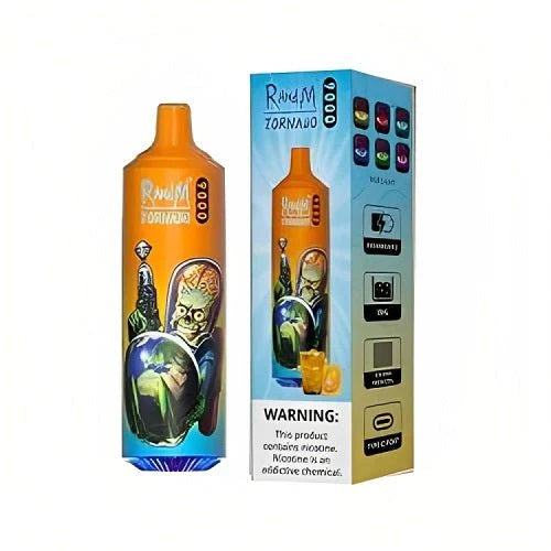 Flavour | RandM Tornado 9000 Puff Disposable Vape | Box of 10