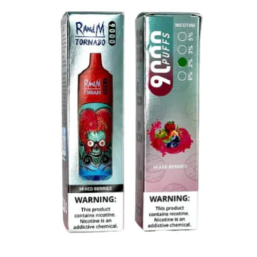Flavour | RandM Tornado 9000 Puff Disposable Vape | Box of 10