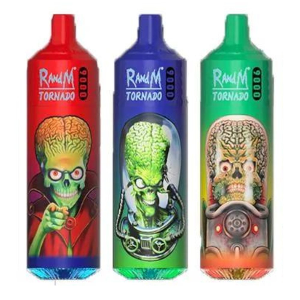 RandM Tornado 9000 Box of 10 - Wholesale Prefilled Kit RandM Tornado 9000 Box of 10 - Wholesale Prefilled Kit