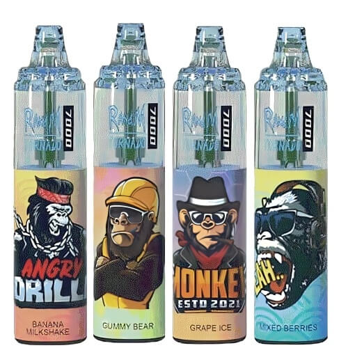 RandM Tornado 7000 Puffs Disposable Vape - Box of 10