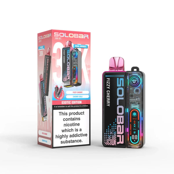 Solo Bar Boost 30K Prefilled Vape Kit Box of 5 - Exotic Edition - vapeukwholesale