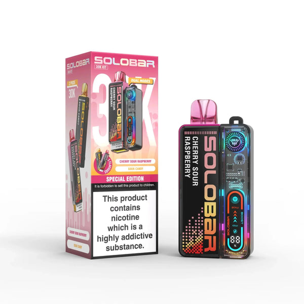 Solo Bar Boost 30K Prefilled Vape Kit Box of 5 - Special Edition - vapeukwholesale
