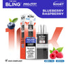 The Bling 10k Pro Max Replacement Pods (BOX OF 5) - Blueberry Raspberry - vapeukwholesale