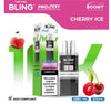 The Bling 10k Pro Max Replacement Pods (BOX OF 5) - Cherry Ice - vapeukwholesale