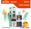 The Bling 10k Pro Max Replacement Pods (BOX OF 5) - Fruit Bomb - vapeukwholesale