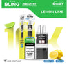 The Bling 10k Pro Max Replacement Pods (BOX OF 5) - Lemon Lime - vapeukwholesale