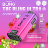 The Bling Ultra Plus 30k Prefilled Vape Pod Kit Box of 5 - Grape Gummy Bear/Strawberry Gummy Bear - vapeukwholesale