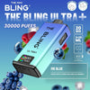 The Bling Ultra Plus 30k Prefilled Vape Pod Kit Box of 5 - Mr Blue - vapeukwholesale