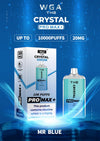 WGA Crystal Pro Max 10000 Disposable Vape | Box of 10 | Flavour