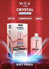 Box of 10 WGA Crystal Pro Max 10K | Prefilled Pod Kit
