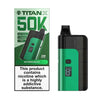 Titan X 50K Prefilled Pod Kit Box of 5 - Watermelon Ice - vapeukwholesale