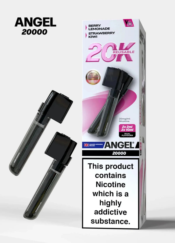 Vapes Bars Angel 20000 Prefilled Pods Box of 5 - #Simbavapeswholesale#