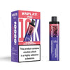 Vaplay VP10000 Prefilled Pod Vape Kit Box of 5 - Blue Sour Raspberry - vapeukwholesale