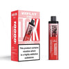 Vaplay VP10000 Prefilled Pod Vape Kit Box of 5 - Strawberry Watermelon - vapeukwholesale