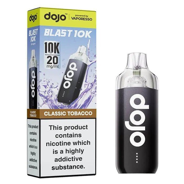 Vaporesso Dojo Blast 10k Prefilled Pod Vape Kit Box of 5 - Classic Tobacco - vapeukwholesale