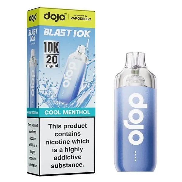 Vaporesso Dojo Blast 10k Prefilled Pod Vape Kit Box of 5 - Cool Menthol - vapeukwholesale