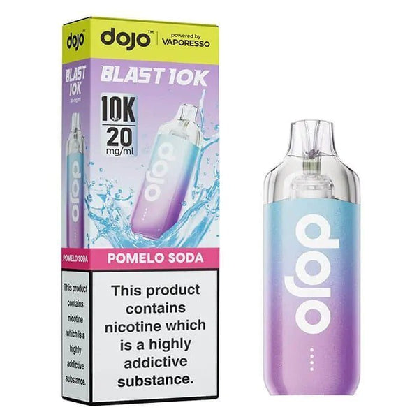 Vaporesso Dojo Blast 10k Prefilled Pod Vape Kit Box of 5 - Pomelo Soda - vapeukwholesale