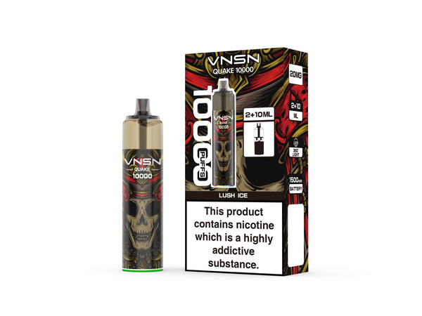 VNSN Quake 10000 Prefilled Refill Pod Vape Kit Pack of 5 - Wholesale Price !