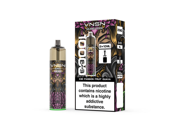 VNSN Quake 10000 Prefilled Refill Pod Vape Kit Pack of 5 - Wholesale Price !