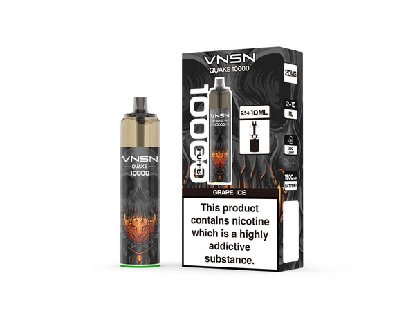 VNSN Quake 10000 Prefilled Refill Pod Vape Kit Pack of 5 - Wholesale Price !