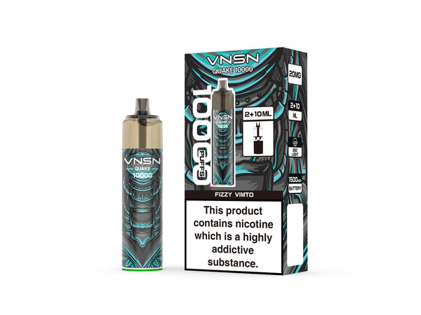 VNSN Quake 10000 Prefilled Refill Pod Vape Kit Pack of 5 - Wholesale Price !