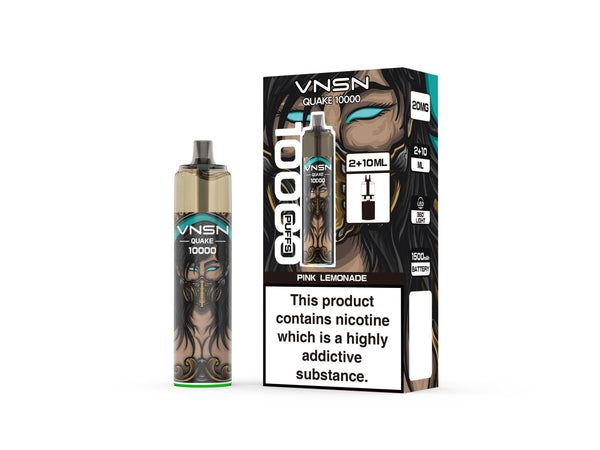 VNSN Quake 10000 Prefilled Refill Pod Vape Kit Pack of 5 - Wholesale Price !