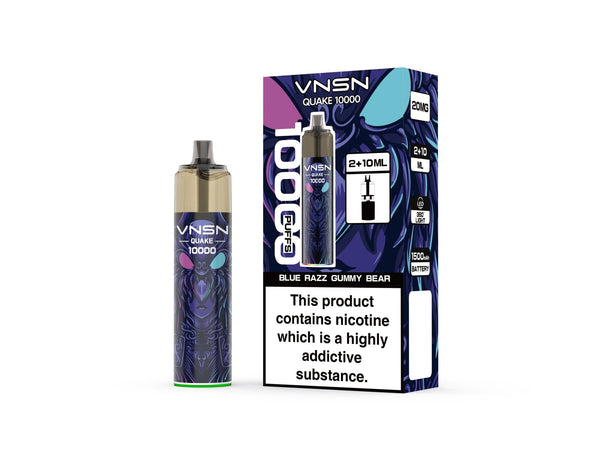 VNSN Quake 10000 Prefilled Refill Pod Vape Kit Pack of 5 - Wholesale Price !