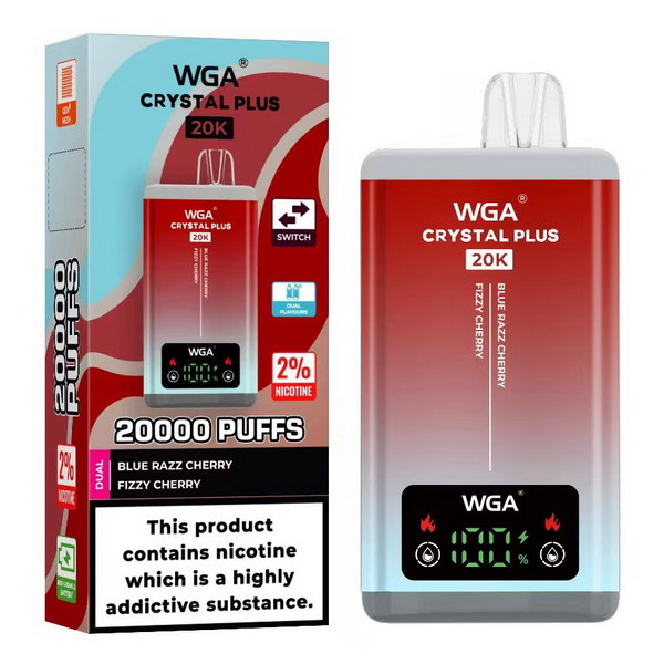 WGA Crystal Plus 20000 Vape - Flavours