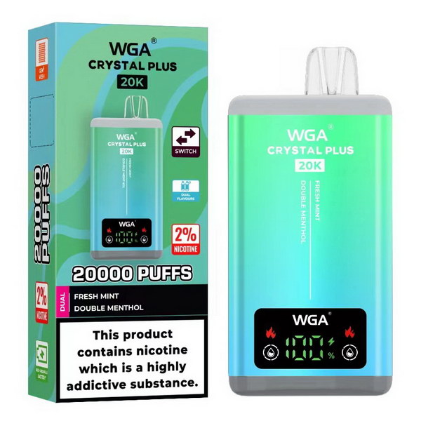 WGA Crystal Plus 20000 Vape - Flavours