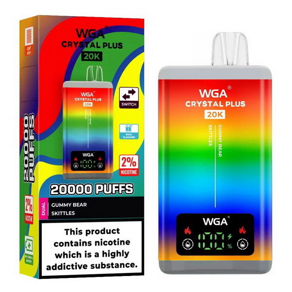WGA Crystal Plus 20000 Vape - Flavours