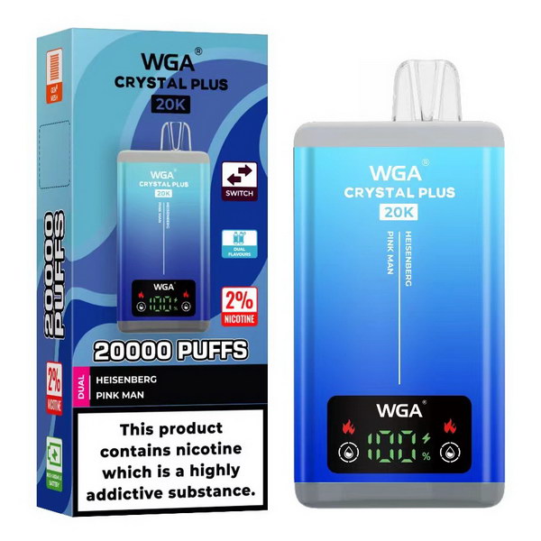 WGA Crystal Plus 20000 Vape - Flavours