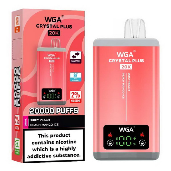 WGA Crystal Plus 20000 Vape - Flavours